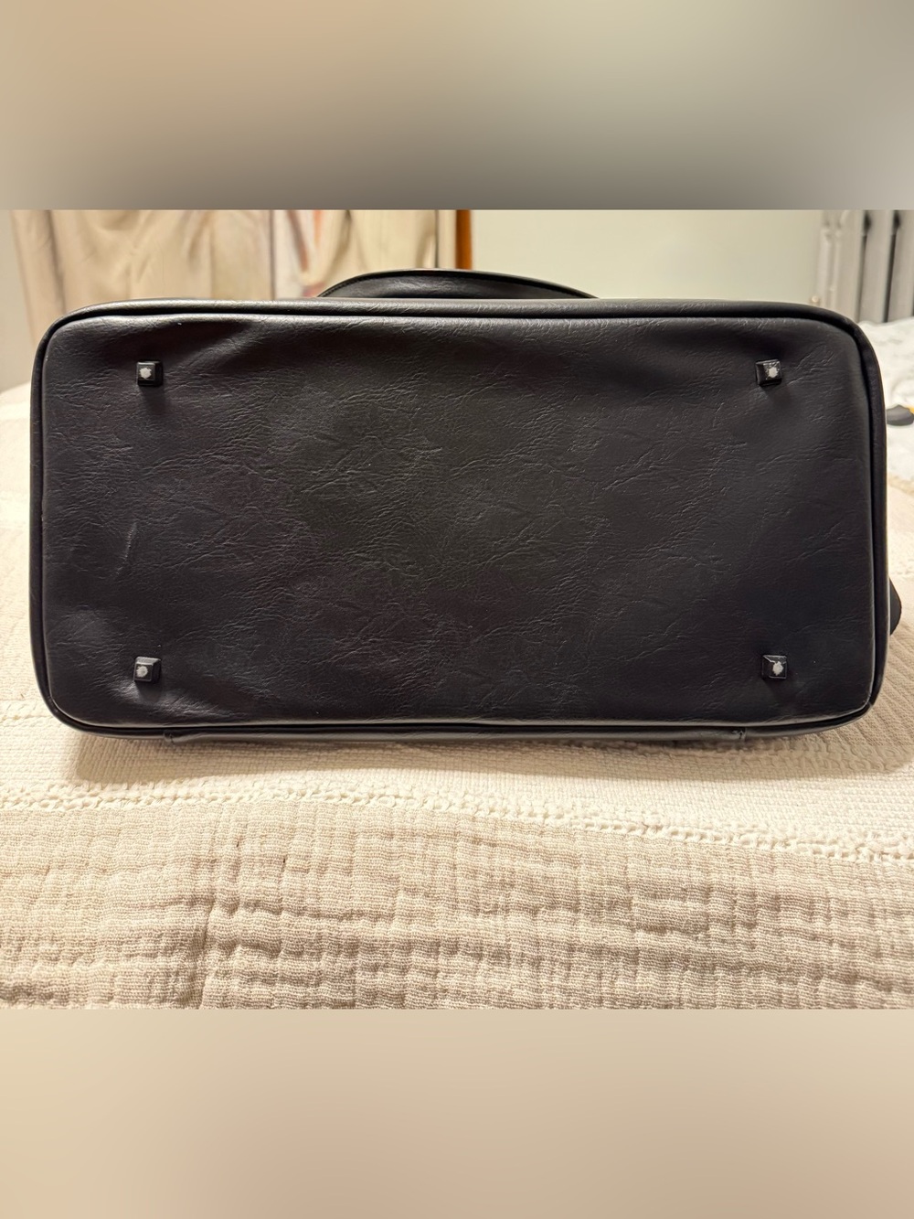 Beis Weekender Bag in Black - Picture 4 of 11
